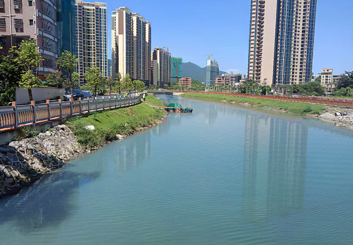 惠州市大亚湾妈庙河黑臭水体治理项目